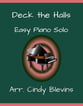 Deck the Halls piano sheet music cover